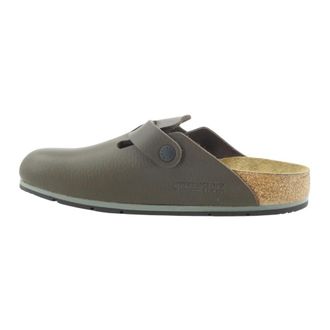 Birkenstock Boston Pro 2.0 Smalle Pasvorm - Dames - Slip ons - Bruin - 40 EU - Leer - Schoenen