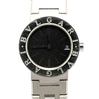 Bulgari Pre-owned Stainless Steel watches - Dames - Vintage Horloges - Zwart - ONE Size - Vintage
