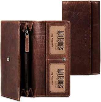 Jack Georges Voyager Clutch Wallet in Brown at Nordstrom