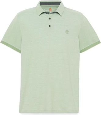 Timberland Baboosic Brook Oxford Short Sleeve Polo Polo-Shirt für Herren | grün