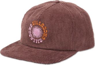 Billabong Grandpa Corduroy Baseball Cap in Espresso at Nordstrom