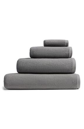 Parachute Plush Organic Cotton Bath Essentials in Pebble at Nordstrom, Size Bath Sheet