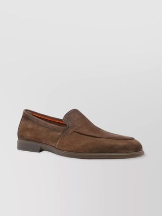 Santoni suede loafers