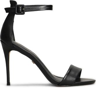 Carrano Sandali 105mm in pelle - Nero