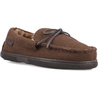 Hush Puppies Ace Cord Polyester Mannen BROWN Slippers