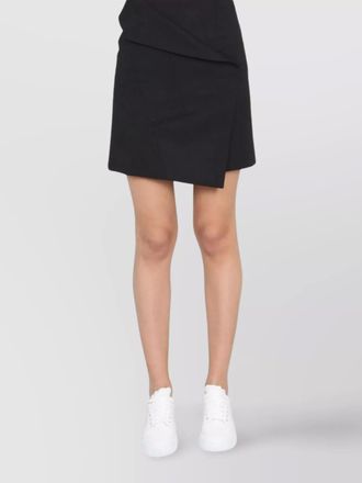 Alexander McQueen asymmetrical high waist mini skirt