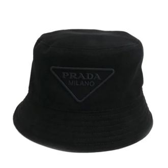 Prada Pre-owned Accessories, male, Black, Size: ONE SIZE Pre-owned Canvas hats