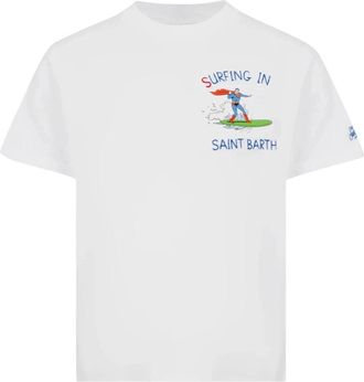 MC2 Saint Barth Heren, Tops, Wit, Maat: 3XL