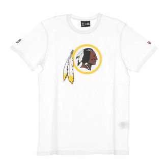New Era New Era, T-Shirts, male, White, Size: S Team Logo Tee in Team Colors