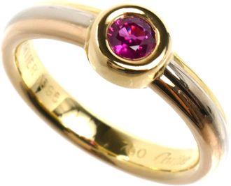 Cartier Yellow Gold (18K) Pink Gold (18K) White Gold (18K) Band Ring (Pre-Owned)