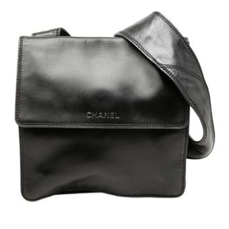Chanel unisex, Pre-owned, Zwart, Maat: ONE Size Leer