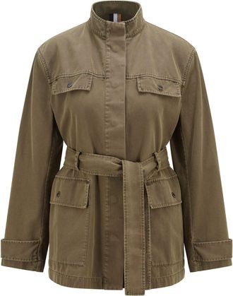 HUGO BOSS Womens Boss Jacona Jacket in Green