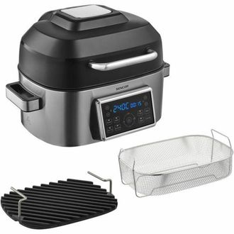 Sencor Sbg 8900ss Freidora De Aire 6 Litros Plata