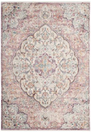 Safavieh Alfombra viscosa neutrale/rosa 183 x 274 cm
