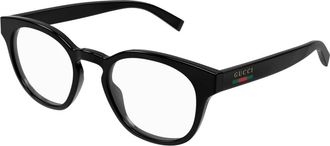 Gucci Mode Bril Zwarte Frame - Heren - Brillen - Zwart - 50 MM - Accessoires