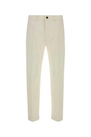 Nine In The Morning White Denim Tim Jeans