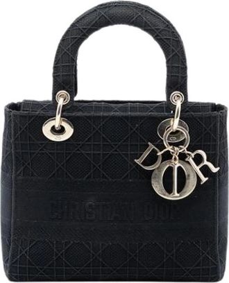 Dior Pre-owned Lady D-Lite - Dames - Vintage Handtas - Zwart - ONE Size - Vintage