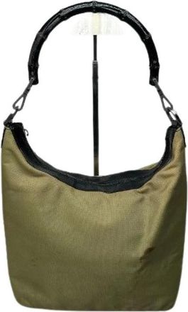 Gucci Pre-owned Shoulder Bags, female, Beige, Size: ONE SIZE Pre-owned Vintage Shoulder Bag