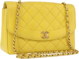 Chanel Borsa a spalla vintage Pre-owned - - Pre-owned - Donna - Giallo - ONE SIZE