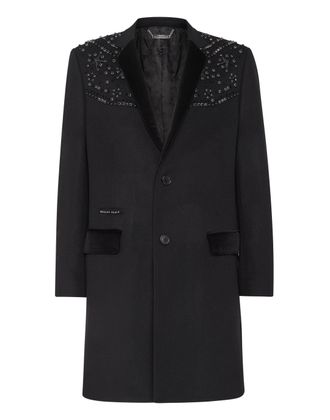 Philipp Plein Coat Long Cowboy