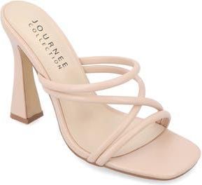 Journee Collection Louisse Sandal in Nude at Nordstrom Rack, Size 9.5