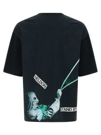Undercover Sublimated Graphic Print T-Shirt - Black