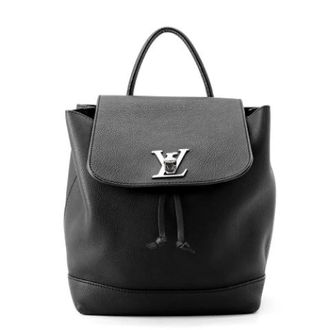 Louis Vuitton Pre-owned Vintage Rugzak - Dames - Vintage Rugzakken - Zwart - ONE Size - Leer - Vintage