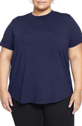 Universal Standard Garcon T-Shirt in Classic Navy at Nordstrom, Size 3Xl