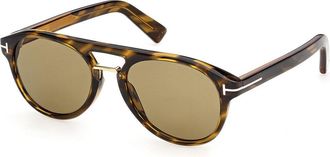 Tom Ford TI0031 56N Mens Sunglasses Tortoiseshell Size 54