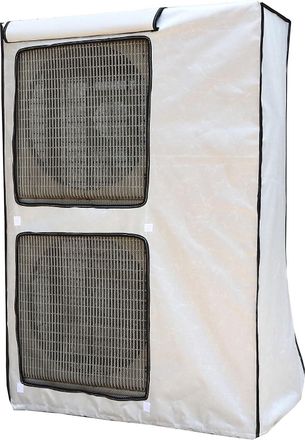 OEM 1 Funda Para Aire Acondicionado, Tejido Oxford 600d, Doble Grosor, M&uacute;ltiples Orificios De Ventilaci&oacute;n, Cortina Protectora, Para Bomba De Calor