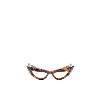 Valentino Garavani Occhiali da sole geometrici La Gattara - - Accessories - Donna - Marrone - ONE SIZE