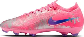 Nike Mens Mercurial Vapor 16 Pro Vini Jr. Firm-Ground Low-Top Soccer Cleats in Pink | IO9813-640