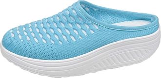 Generic Orthopedic Shoes for Women, Womens Trainers, Womens Summer New Breathable Trainers - Trendy Versatile Sports Shoes for Women Sky Blue