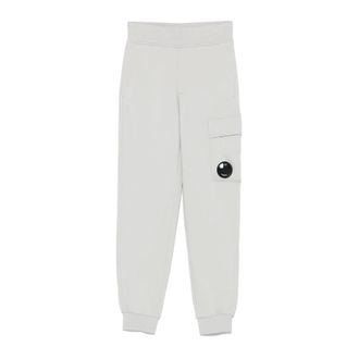 C.P. Company Stylish Kids Trousers for Everyday Wear - male - C.P. Company - Sweatpants - Gray - 8 Y - Kids