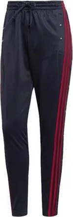 adidas (WMNS) adidas ID 3-Stripes Snap Pants Asia Sizing Black Red DX7928