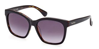 Max Mara MM0042 05B Womens Sunglasses Black Size 56