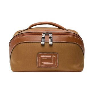 Lancel Mistral Toilet-tas - Dames - Tassen - Bruin - Maat: ONE Size Zijde