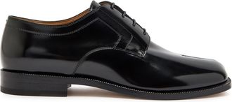 Maison Margiela Tabi Split-toe Leather Shoes - Black - 45 (IT45 / UK11)