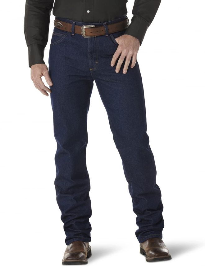Wrangler Herren-Jeans – Schlanke Cowboy-Passform, 100% Baumwolle, 5-Taschen-Design
