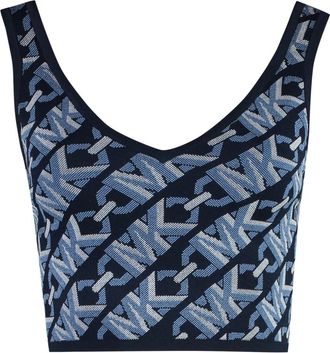 Michael Kors Top zonder mouwen - Dames - Tops zonder mouwen - Veelkleurig - L - Polyester - Tops