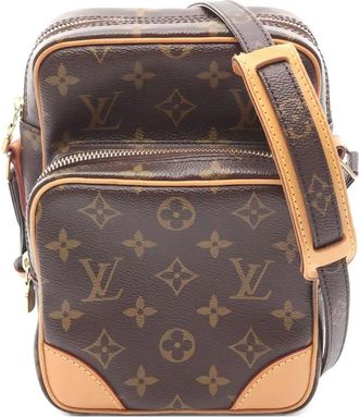 Louis Vuitton Borsa a spalla Amazon con monogramma - Marrone