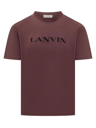 Lanvin Red Crew Neck T-Shirt