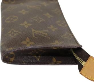 Louis Vuitton Pre-owned Tela pouches - - Pre-owned - Donna - Marrone - ONE SIZE