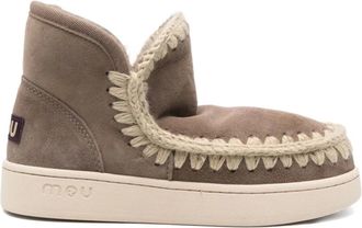 Mou Schoenen, Dames, Beige, 40 EU, Wol, Nieuwe Eskimo Sneaker