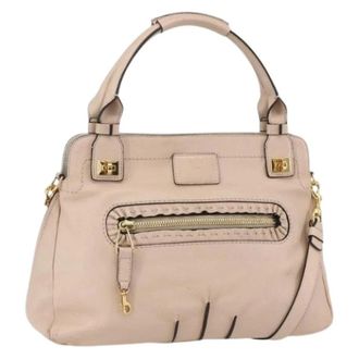 Chlo&eacute; Pre-owned Handbags, female, Pink, Size: ONE SIZE Pre-owned Tote Bag