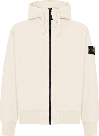 Stone Island COTTON ZIP-UP HOODIE - Stone Island - Man