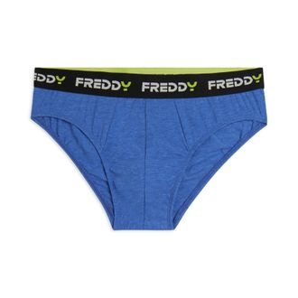 Freddy Slip Uomo con Elastico Jacquard a Contrasto e Logo