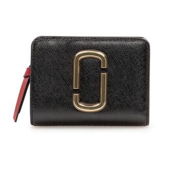 Marc Jacobs Wallets & Cardholders, female, Black, Size: ONE SIZE The Snapshot Mini Compact Wallet