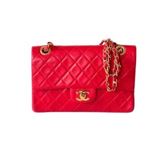 Chanel Pre-owned Timeless Classic 23 - Dames - Vintage Schoudertas - Rood - ONE Size - Leer - Vintage
