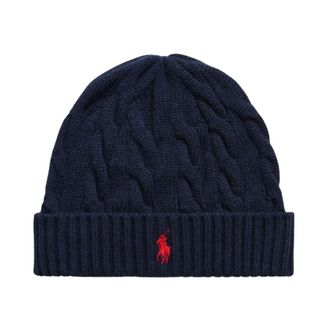 Polo Ralph Lauren Sweater Hat - Heren - Accessoires - Blauw - Maat: ONE Size